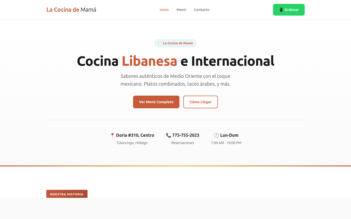Cocina de Mama